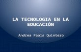 La tecnologia en la educación