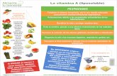 Infografía La vitamina A