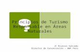 Principios de Turismo Responsable en Areas Protegidas