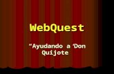 Anexo  Estrato De AplicacióN 2 De Ppt  Web Quest De Don Quijote De La Mancha