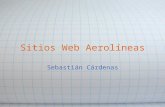 Comparación Sitios Web de Aerolíneas del Ecuador