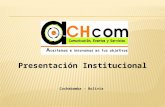 Presentación Institucional ACHcom 2013