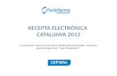 Presentacio recepta electronica copagament catalunya 2012