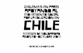 Chilenos en París apoyando el movimiento social por la educación