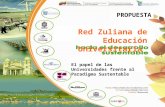 Propuesta de la Red Zuliana de Educación Universitaria hacia el Desarrollo Sustentable RZEUDS