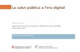 Salut pública a l'era digital