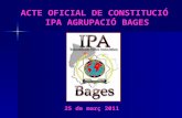 Presentació IPA Bages