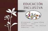 Ed. inclusiva