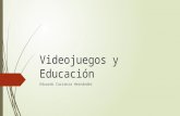 Videojuegos y educación