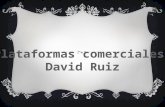 Plataformas comerciales David Ruiz