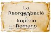 la reorganizacion del imperio romano