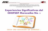 Experiencias significativas CEDOFSDF Maracaibo 2 (2012-2014)