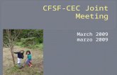 CFSF-CEC Joint Meeting
