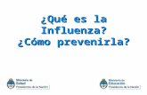 Influenza - Ministerio de Educación - Argentina