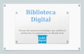 Nube Digital SB y la Biblioteca digital