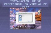 Diapositivas De Instalacion De Xp En Memoria Virtual