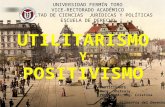 Utilitarismo y Positivismo