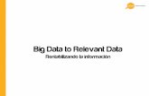 Big data to Relevant Data //Ibertech Courses
