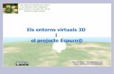 Els mons virtuals3D i el projecte espurna