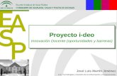 X innoVando en jueVes - IDEO. Innovación Docente. José Luis Martín Fue innovación