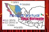 mapa virtual de zonas economicas del noroeste del pais
