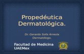 Propedéutica dermatológica y lesiones elementales de la piel