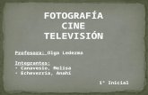 Fotografía, Cine y Televisión