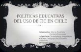 Políticas del uso de TIC en la educación parvularia Chilena