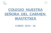 COLEGIO NTRA. SRA. DEL CARMEN - INDAUTXU - Preinscripciones Primaria   2015- 2016-web