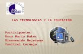 Trabajo colaborativo 4 las tecnologías y la educación