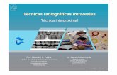 Técnicas radiográficas intraorales.