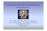 Intervenciones antimicrobianas y enfriamiento