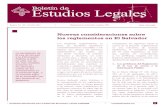 Boletín No. 130 - Octubre 2011: Nuevas consideraciones sobre los reglamentos en El Salvador