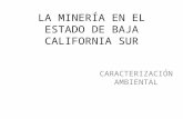la mineria en Baja California Sur