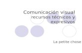 ComunicacióN Visual Recursos Tecnicos Y Expresivos