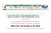 Sintesis informativa  mexico 28 de enero 2015