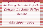 Tenología LaSalle FB 2003 2004