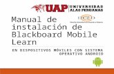 Manual de Instalación Blackboard Mobile Learn - Android
