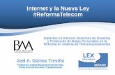 Internet y la Nueva Ley (#ReformaTelecom)