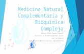 Medicina natural complementaria y bioquímica compuesta