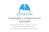 Fisiología y anatomía gi neonatal