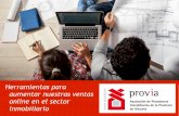 Herramientas para aumentar las ventas en el sector inmobiliario. Taller de formación en Provia Alicante.