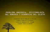 PROBLEMA AMBIENTAL EPISTEMOLOGIA DEL DOMINIO Y DINÁMICAS DEL SUJETO