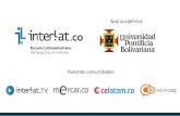 Presentación I Congreso Iberoamericano de Turismo Online
