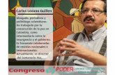 Carlos Lozano, ponente en el Congreso Poder Ciudadano, ¡poder de la gente, poder constituyente!