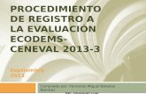 Procedimiento de registro ecodems 2013 3