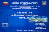 Sistema de radiocomunicacion moviles