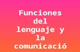Funciones del lenguaje y la comunicación