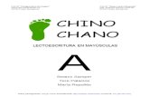 CHINO-CHANO - Lectoescritura con mayúsculas: Fichas de la vocal A