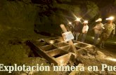 Explotacion de minerales en Puebla